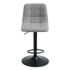 2 banquetas de sala de estar com assento de tecido em cores diferentes - Corrente Viadurini