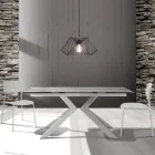 4 Cadeiras de Jantar em Aço e Polipropileno - Aquila Viadurini