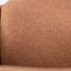 4 Cadeiras para Sala com Assento em Tecido e Estrutura em Madeira Maciça - Passion Viadurini