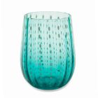 6 copos de vidro coloridos e modernos para um serviço elegante na água - Pérsia Viadurini