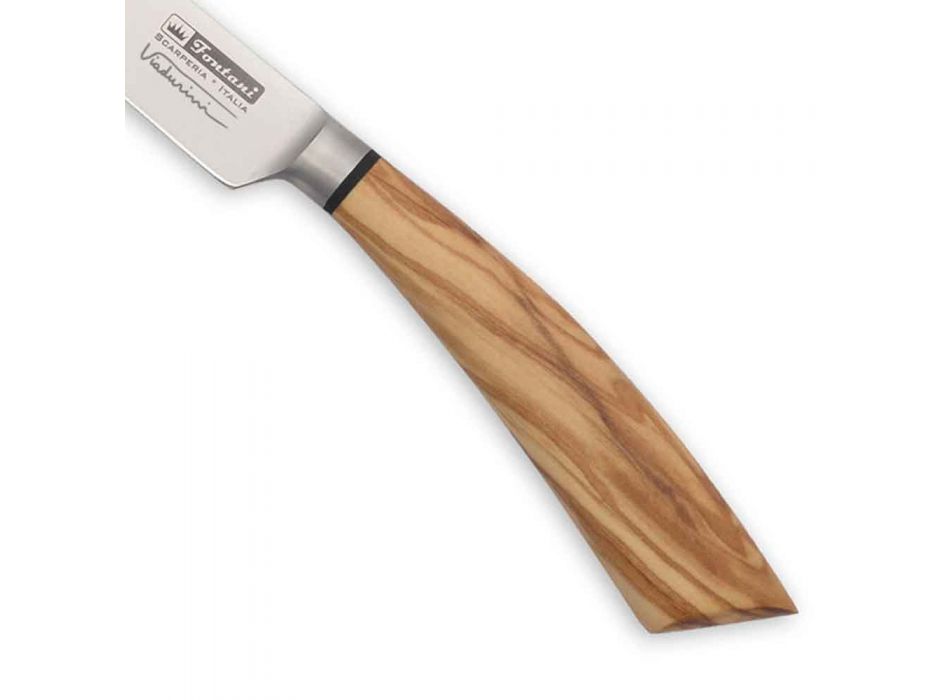 6 facas de bife artesanais em chifre ou madeira feitas na Itália - Zuzana Viadurini