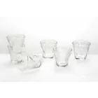 6 xícaras de café amassadas em vidro colorido - Sarabi Viadurini