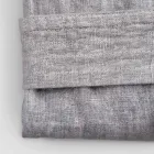 Roupão luxuoso de linho pesado com capuz fabricado na Itália - Palácio Viadurini