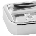 Acessórios de banheiro independentes em acabamento cromado de aço inoxidável - brilhante Viadurini