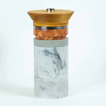 Acessórios para aperitivos - Instrumentos para coquetéis em mármore, madeira e aço - Norman