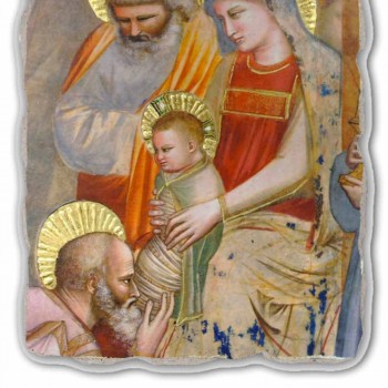 grande afresco de Giotto "Adoração dos Magos" made in Italy