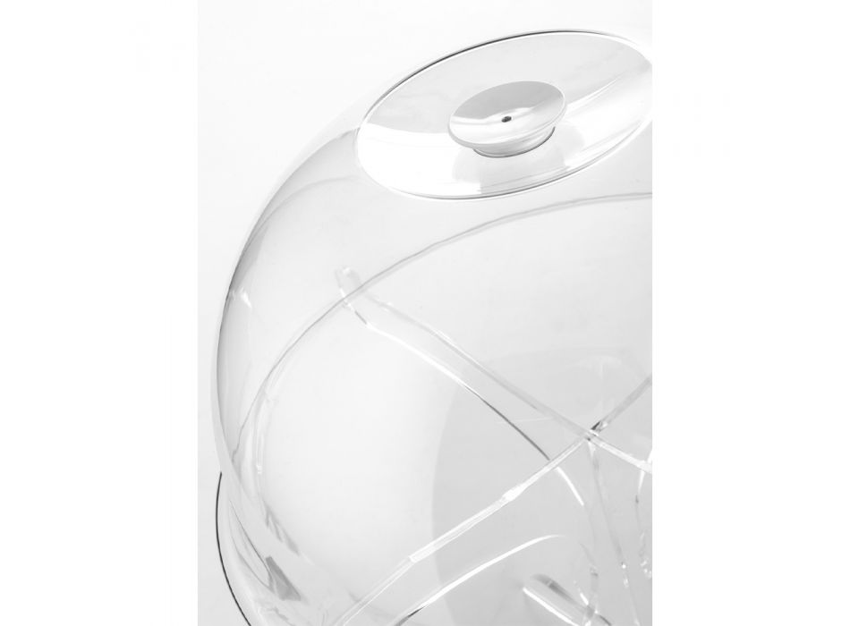 Suporte para Bolo em Plexiglass Transparente 2 Tamanhos Made in Italy - Sistina Viadurini