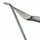 Rede em aço e design de jardim preto feito na Itália - Cumberland Viadurini