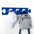 Cabide Design Wall Coat em Plexiglass colorido triplo 2 peças - Fratack Viadurini