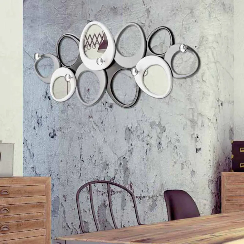 Designer Coat Hooks Molecole por Viadurini Decor, made in Italy Viadurini