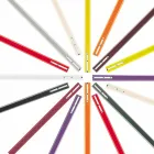 Cabide de Parede em Mdf Lacado com Gancho Duplo Fabricado na Itália - Mercúrio Viadurini