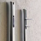 Cabide de Parede em Mdf Lacado com Gancho Duplo Fabricado na Itália - Mercúrio Viadurini