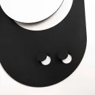 Cabide de parede moderno em aço com espelho Made in Italy - Pilippo Viadurini