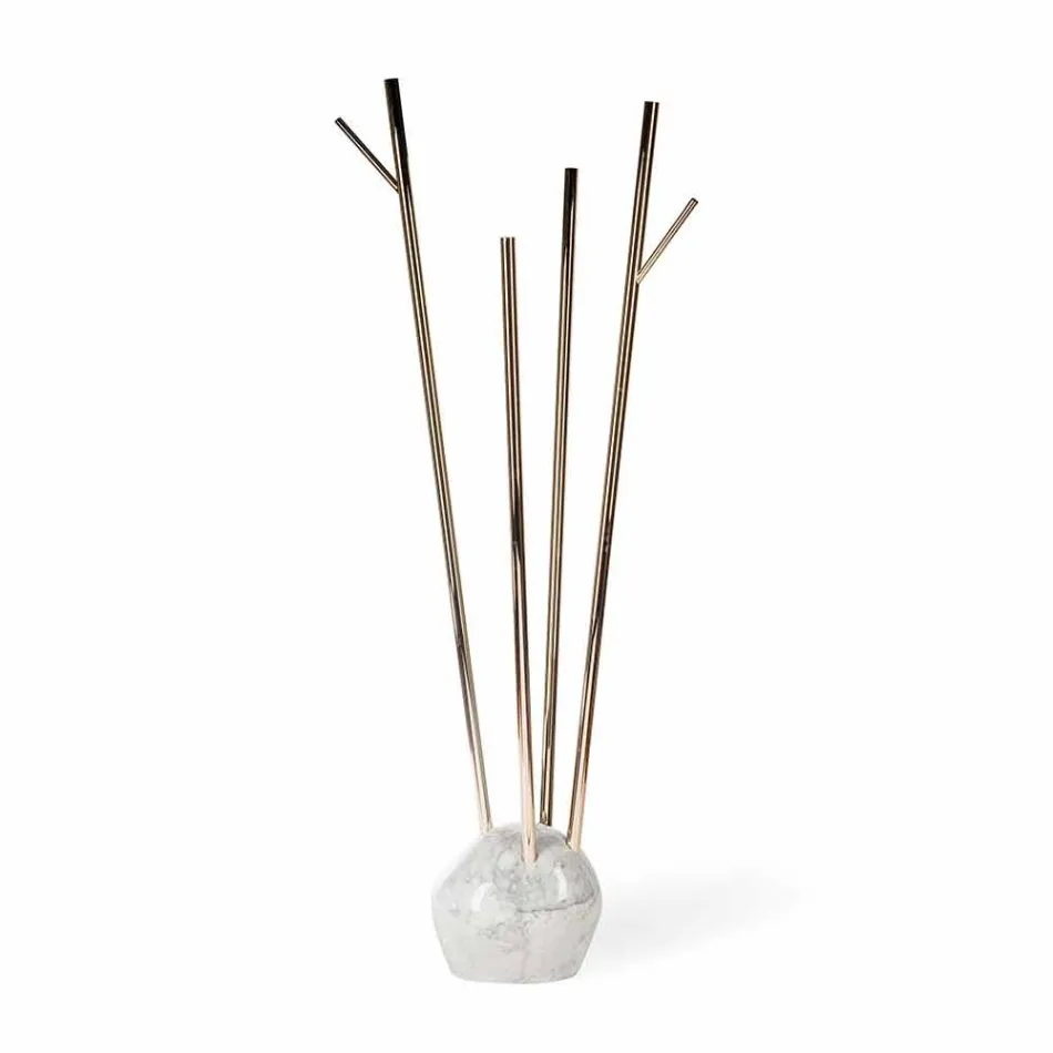 Cabide com base em mármore design Zak Viadurini