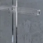 Cabide de piso de cristal acrílico transparente essencial - Ginergo Viadurini