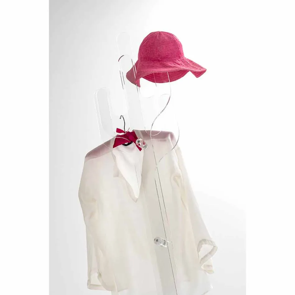 Revestimento contemporâneo de design transparente Cactus, fabricado na Itália Viadurini