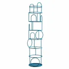 Cabide Design em Aço Colorido Fabricado na Itália - Vituzzo Viadurini