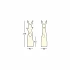 Cabide Luminous Coat em Polietileno com Luz LED Fabricado na Itália - Oldia Viadurini