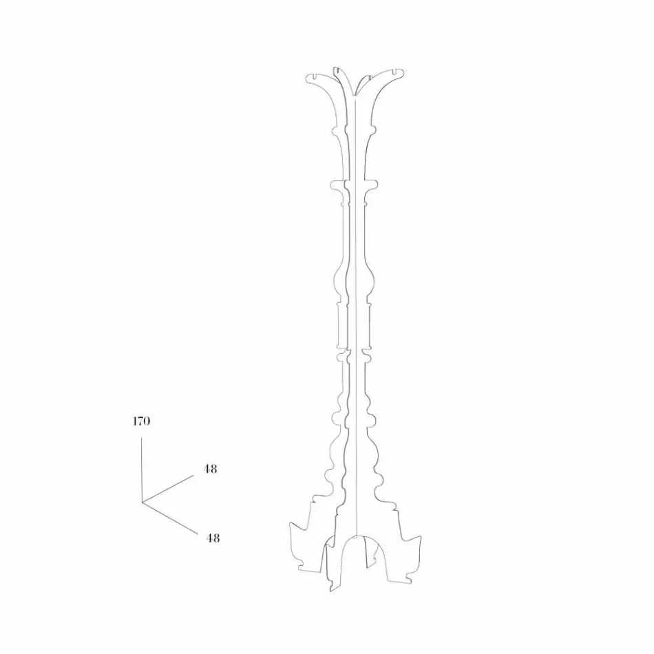 Casaco Design Barokko Mabele Viadurini