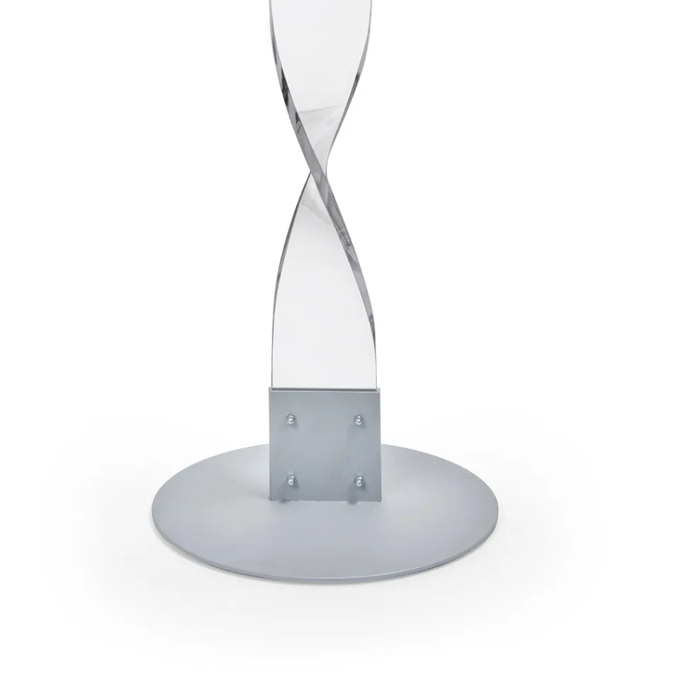 Cabide em Cristal Acrílico Puro PMMA Fabricado na Itália - Lilo Viadurini