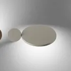 Luminária de parede giratória de metal 345° fabricada na Itália - Lumi Viadurini