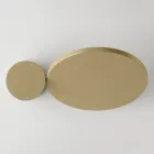 Luminária de parede giratória de metal 345° fabricada na Itália - Lumi Viadurini