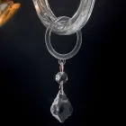 Clássico vidro bidirecional de luz e apliques de vidro Belle Viadurini