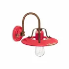 Holofote de país Applique em metal e cerâmica Gladys Ferroluce Viadurini