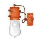 Refletor de estilo urbano Applique em cerâmica de artesanato Beth Ferroluce Viadurini