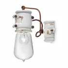 Refletor de estilo urbano Applique em cerâmica de artesanato Beth Ferroluce Viadurini