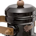 Spot aplique de parede em cerâmica, vidro e metal com diferentes acabamentos Joy Ferroluce Viadurini