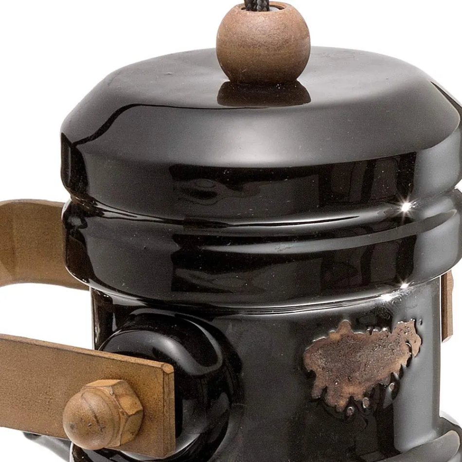 Spot aplique de parede em cerâmica, vidro e metal com diferentes acabamentos Joy Ferroluce Viadurini