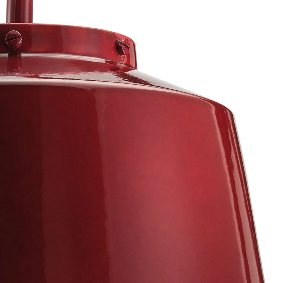 Arandela Metal e Cerâmica Artesanal com Abertura Dupla - 50S Viadurini