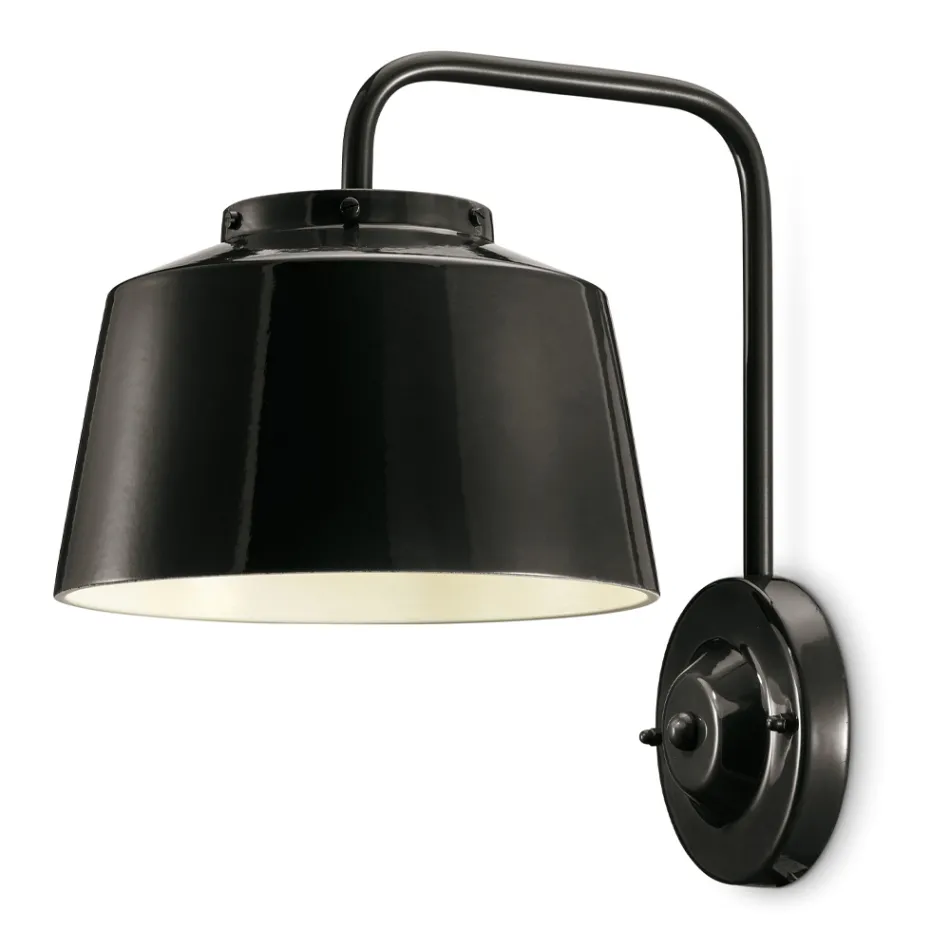 Arandela Metal e Cerâmica Artesanal com Abertura Dupla - 50S Viadurini