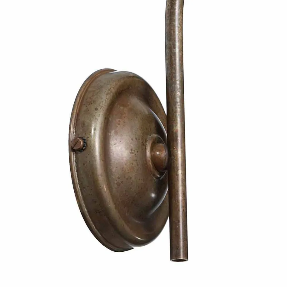 Applique curva cerâmica Anita Il Fanale, art nouveau Viadurini