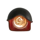 Luminária de parede outdoor majólica toscana feita à mão na Itália - Toscot Bistrò Viadurini