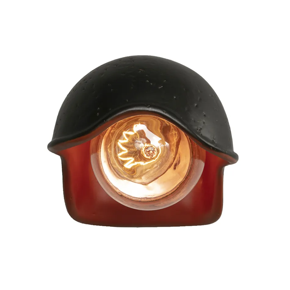 Luminária de parede outdoor majólica toscana feita à mão na Itália - Toscot Bistrò Viadurini