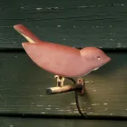 Luminária de parede externa em majólica toscana esmaltada, fabricada na Itália - Uccellino Viadurini