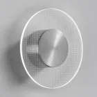 Nora - Luminária de parede metálica com difusor de plexiglass micropontilhado Viadurini
