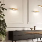 Luminária de Parede em Alumínio Reciclável em Várias Cores - Mila Viadurini