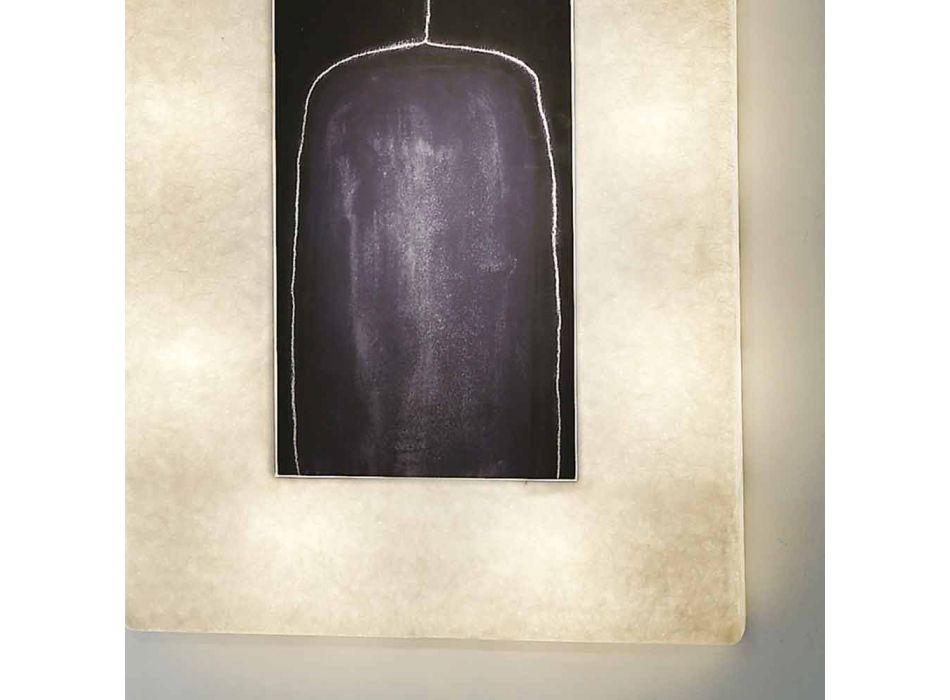 Luz de parede design moderno In-es.artdesign Lunar Bottle 2 in nebulite Viadurini