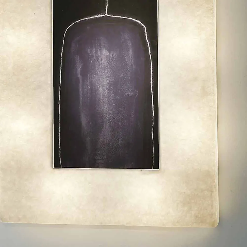 Luz de parede design moderno In-es.artdesign Lunar Bottle 2 in nebulite Viadurini