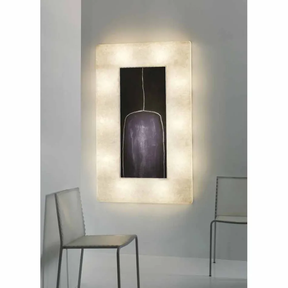 Luz de parede design moderno In-es.artdesign Lunar Bottle 2 in nebulite Viadurini