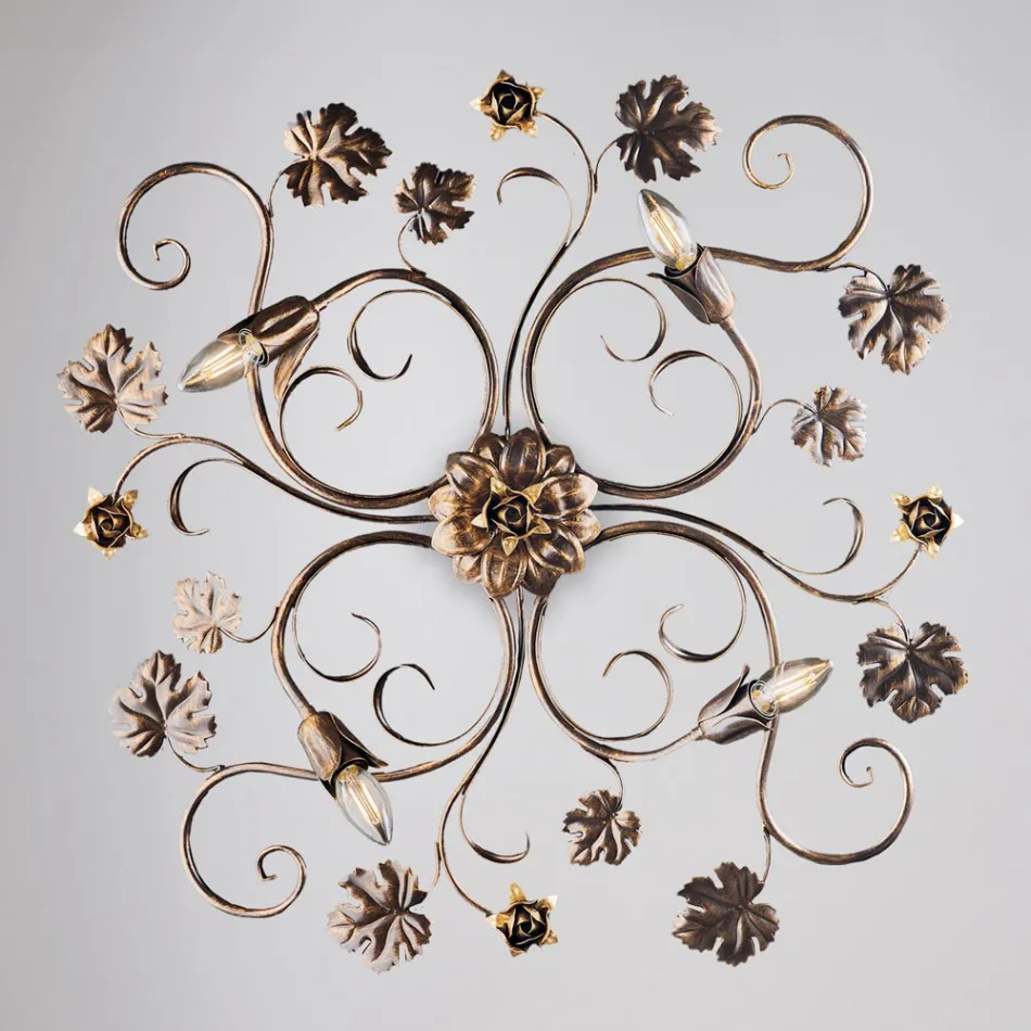 Luminária de parede LED em metal cromado para iluminação elegante e funcional – Fiore Viadurini