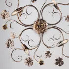 Luminária de parede LED em metal cromado para iluminação elegante e funcional – Fiore Viadurini