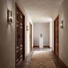 Luminária de Parede em Latão e Vidro com 2 Luzes Design Artesanal - Encadernado por Il Fanale Viadurini