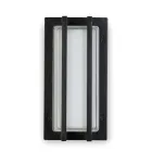 Luminária de parede vintage em latão, soquete E27, luz ambiente, fabricada na Itália - Cristal Viadurini