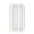 Luminária de parede vintage em latão, soquete E27, luz ambiente, fabricada na Itália - Cristal Viadurini