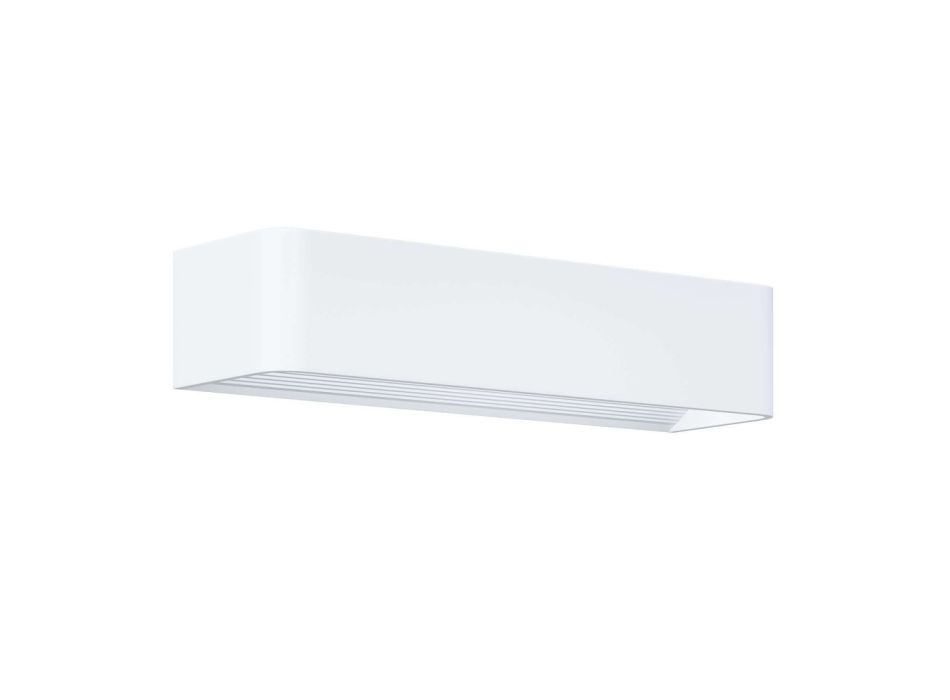 Candeeiro de parede LED para interior em alumínio branco, preto ou corten - Renella Viadurini