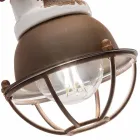 Spot ajustável de cerâmica e metal applique Kendra Ferroluce Viadurini